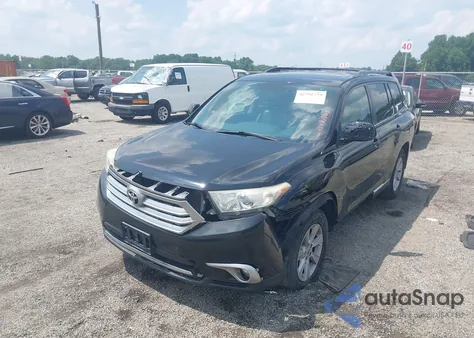 2012 Toyota Highlander Se V6 from USA, damaged, VIN 5TDBK3EHXCS152212